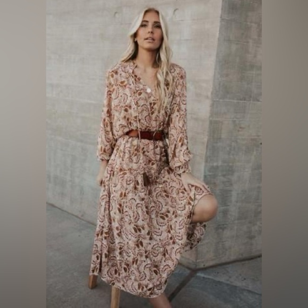 Paisley Maxi Dress